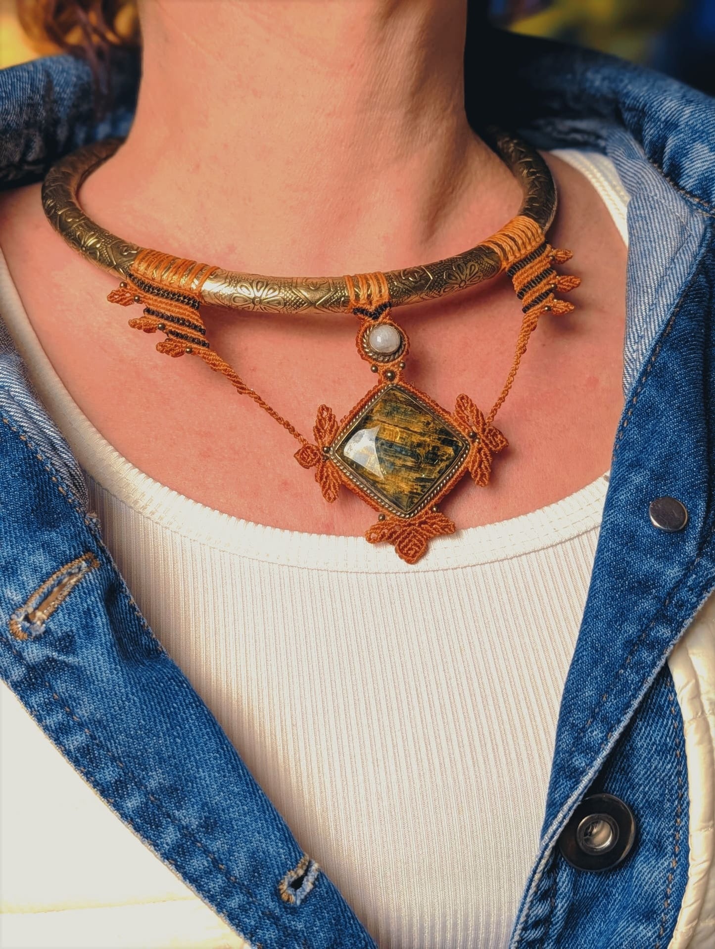 Torque - Mellite/Pierre de lune