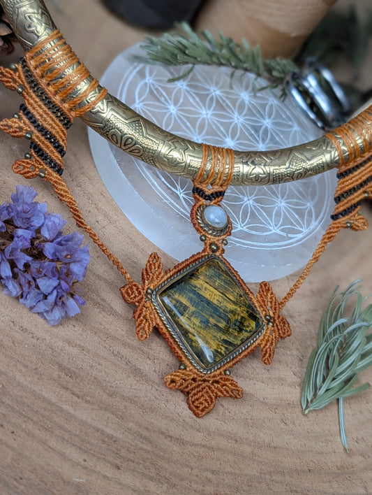 Torque - Mellite/Pierre de lune