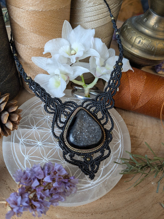 Plastron - cœur de Septaria