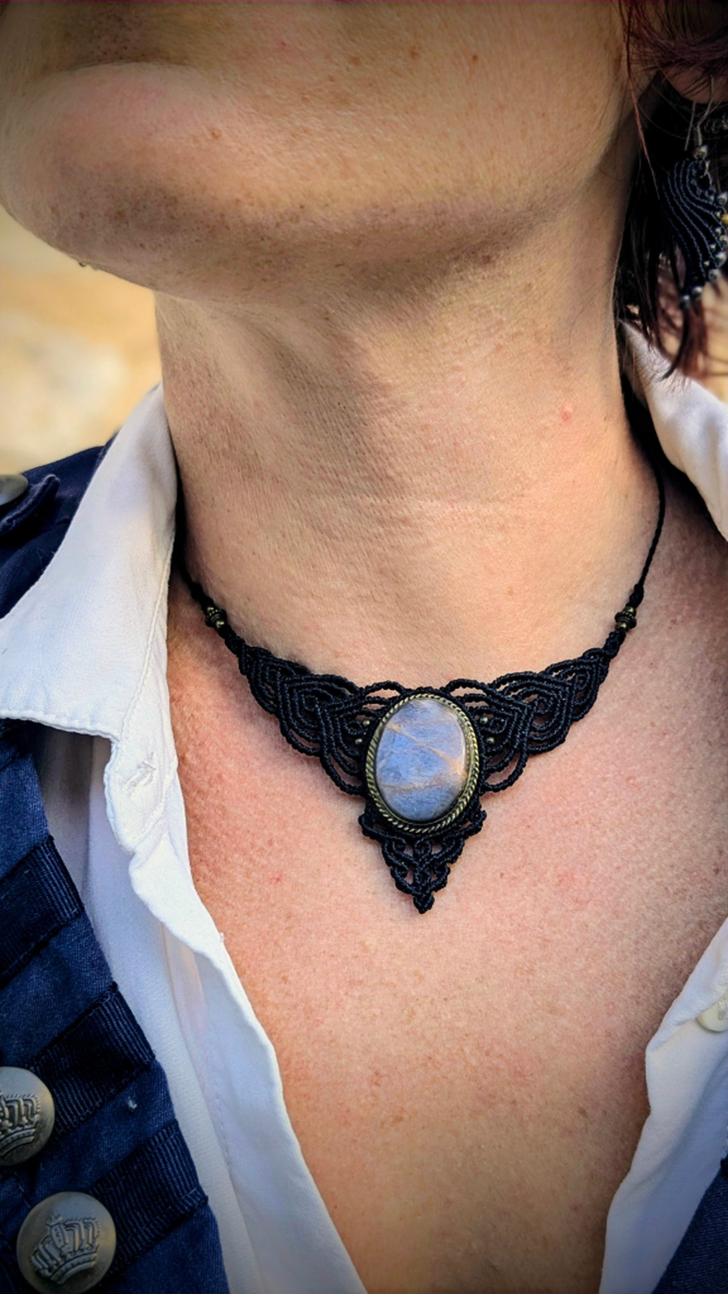 Breastplate - Chrysocolla