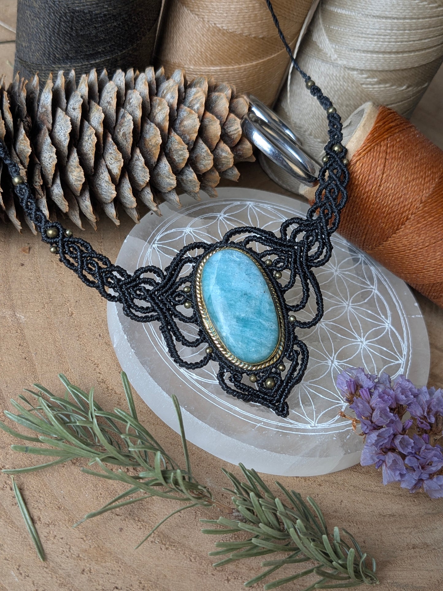 Breastplate - Chrysocolla