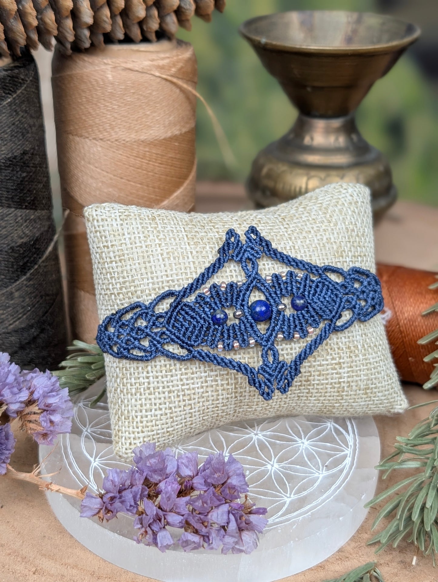 Bracelet "Orion" - Lapis lazuli - Bleu