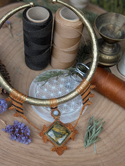 Torque - Mellite/Pierre de lune