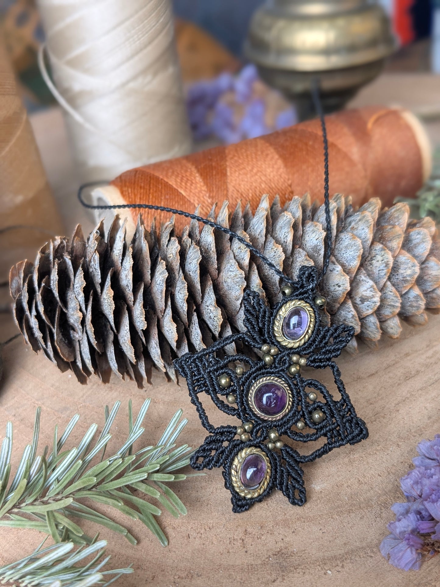 Oxalis - Améthyste - Noir