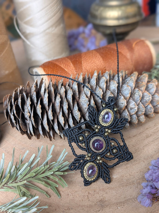 Oxalis - Améthyste - Noir