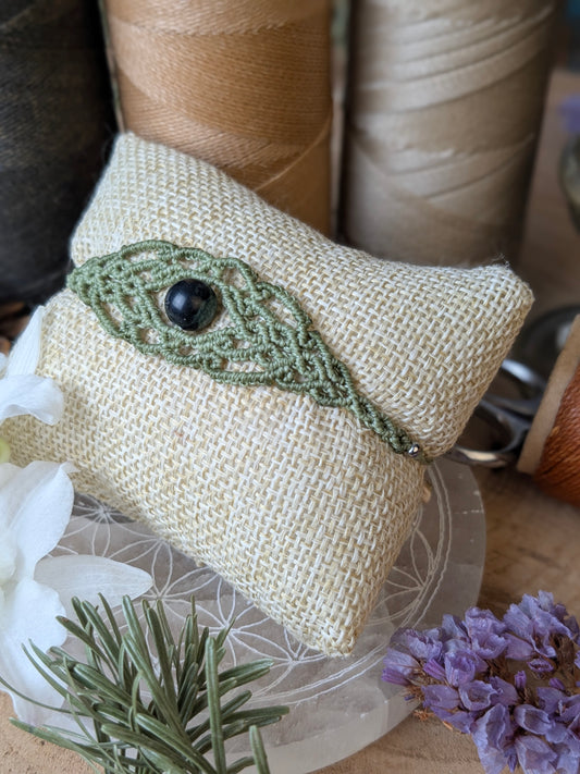 Bracelet " Genysa" - Jaspse Kambaba - Lichen