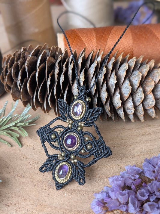 Oxalis - Améthyste - Noir