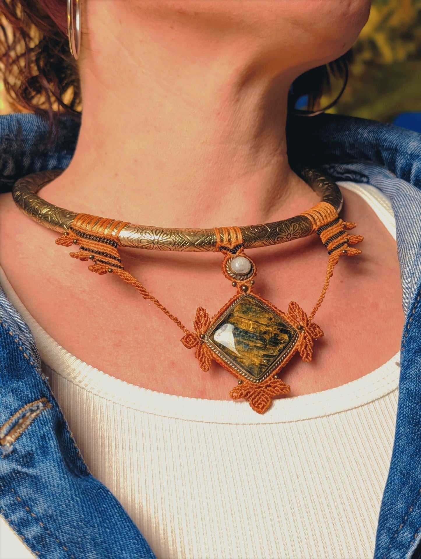 Torque - Mellite/Pierre de lune