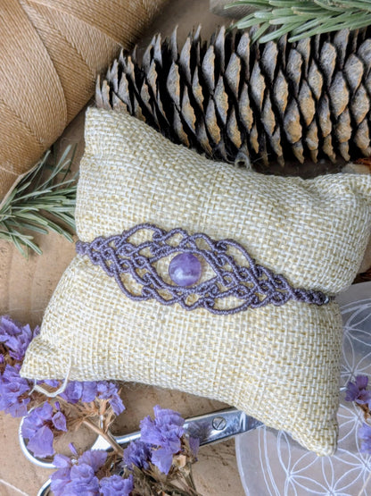 Bracelet " Genysa" - Améthyste - Violet