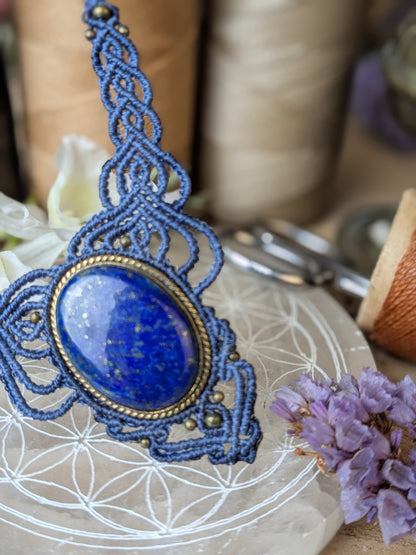 Plastron - Lapis-lazuli - Bleu