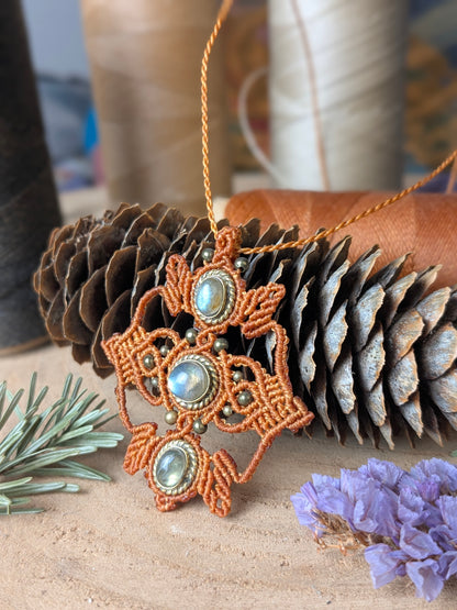 Oxalis -Labradorite  - ocre