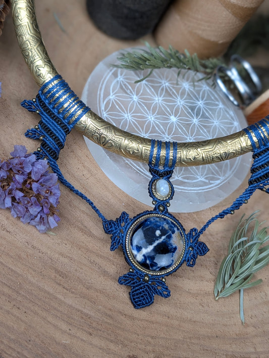 Torque - Sodalite / Pierre de lune