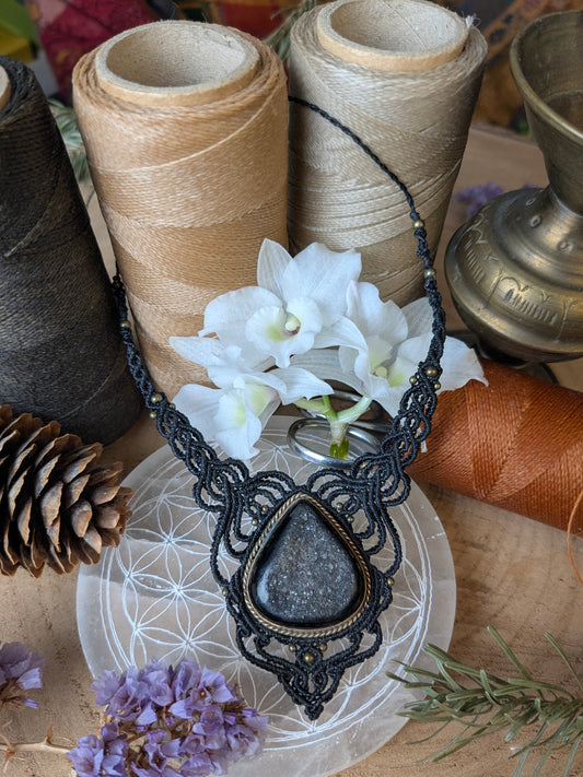 Plastron - cœur de Septaria