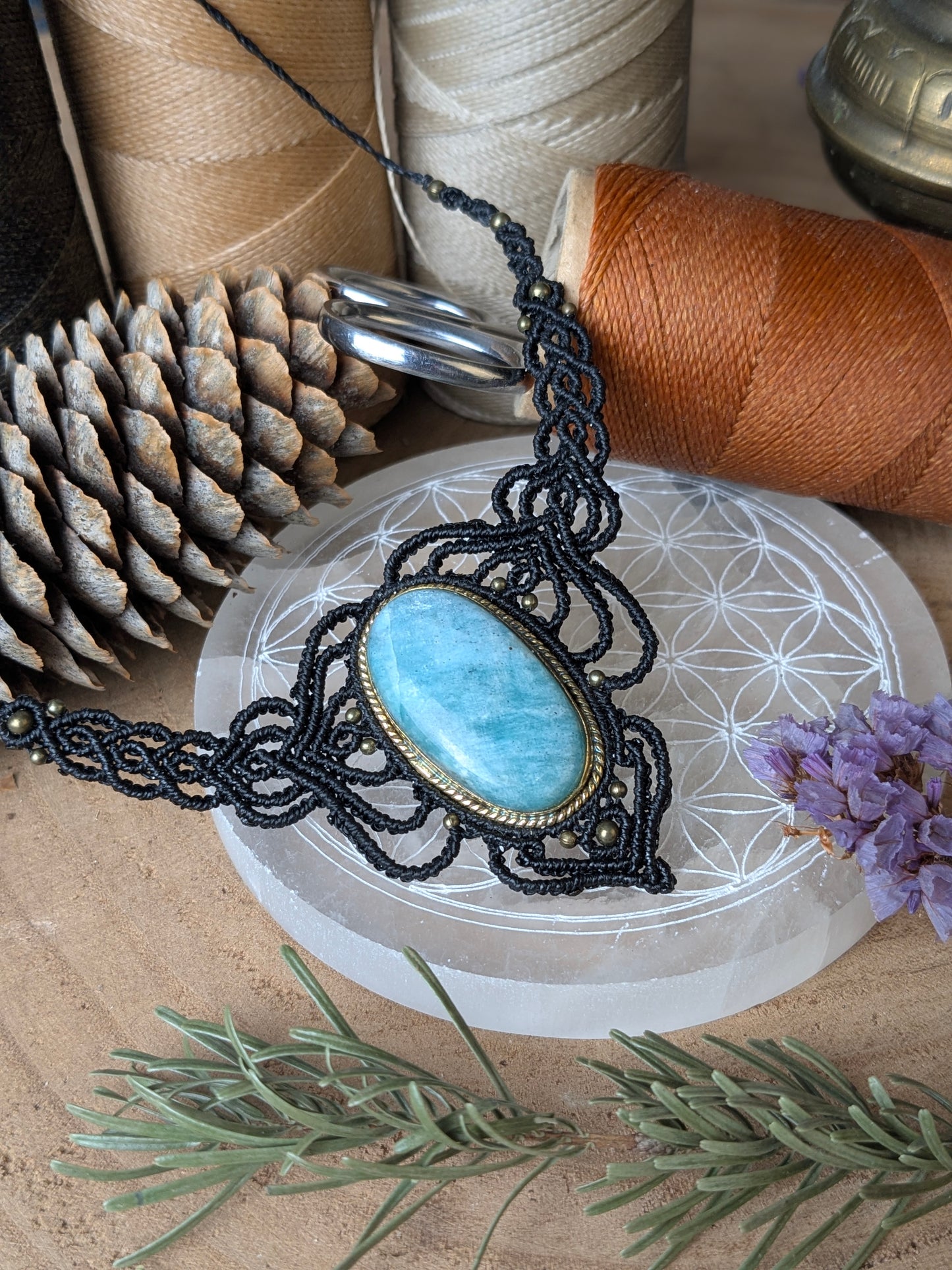 Breastplate - Chrysocolla