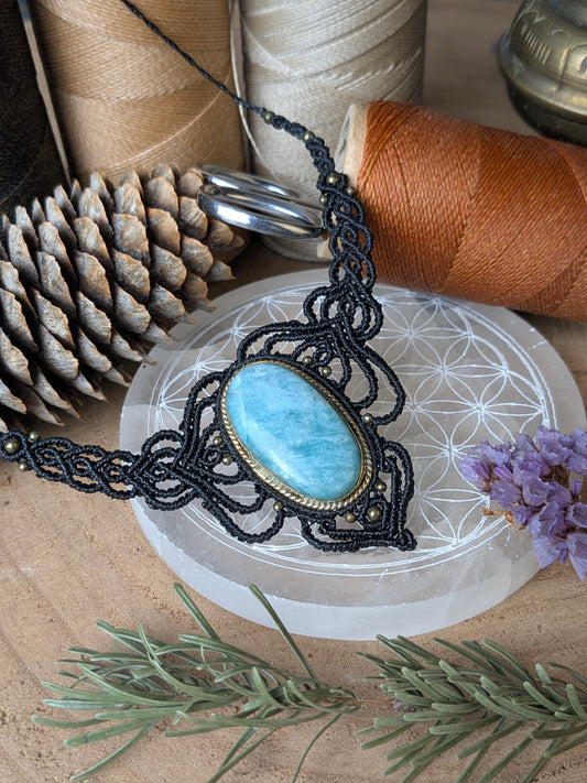 Plastron - Amazonite